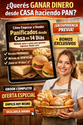 Gana Dinero Vendiendo Pan Casero desde Casa en 14 Días + 4 BONOS